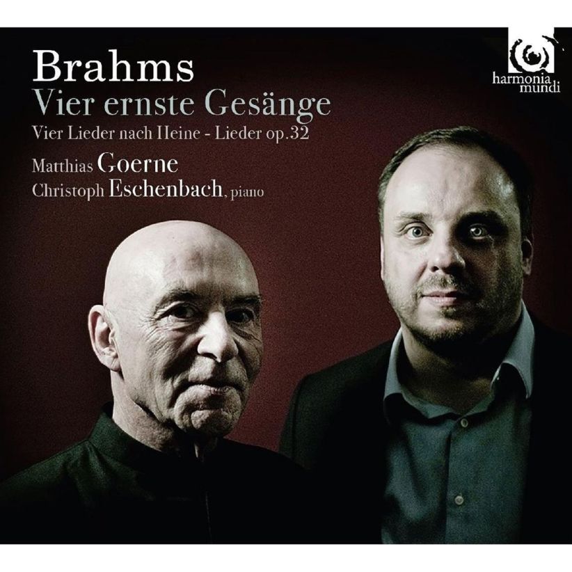 Matthias Goerne - Brahms - Vier Ernste Gesange on CD
