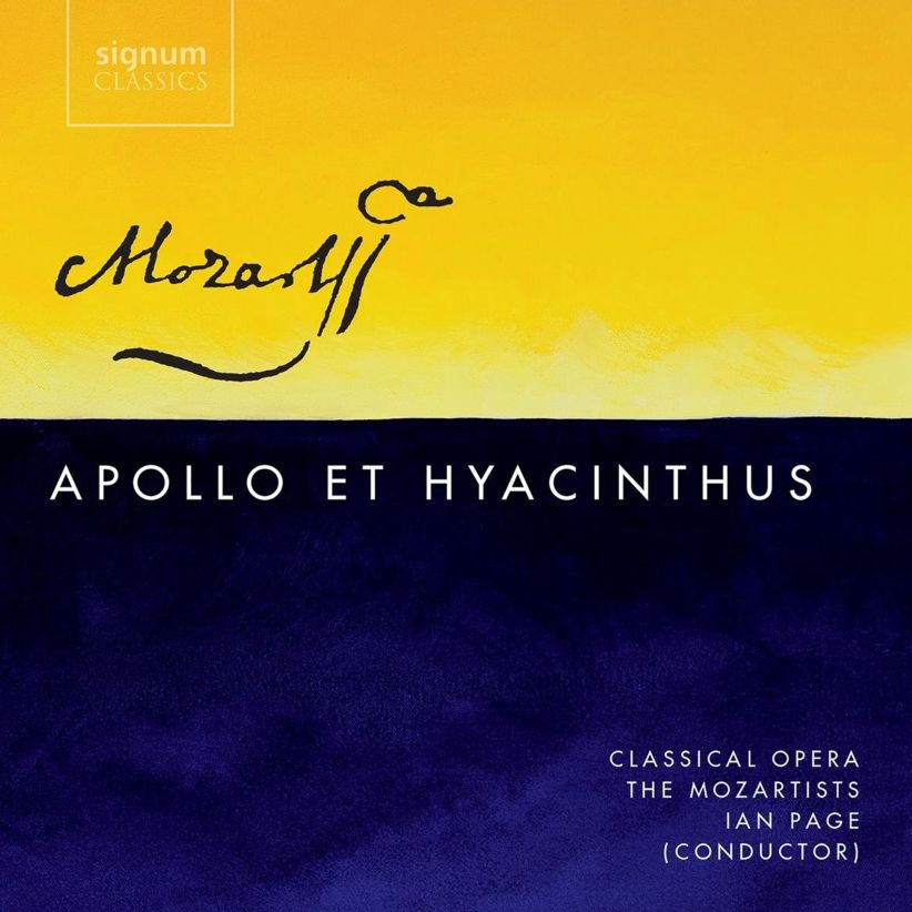 Mozart - Apollo Et Hyacinthus on CD