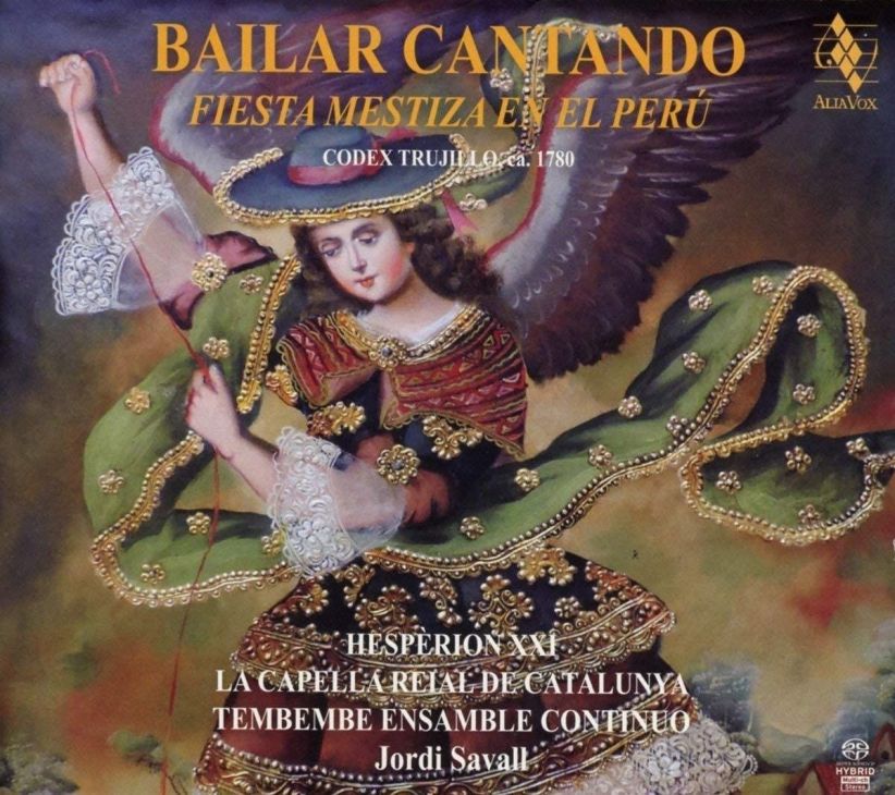 Jordi Savall Hesperion XX - La Capella Reial de Catalunya - Bailar Cantando on CD