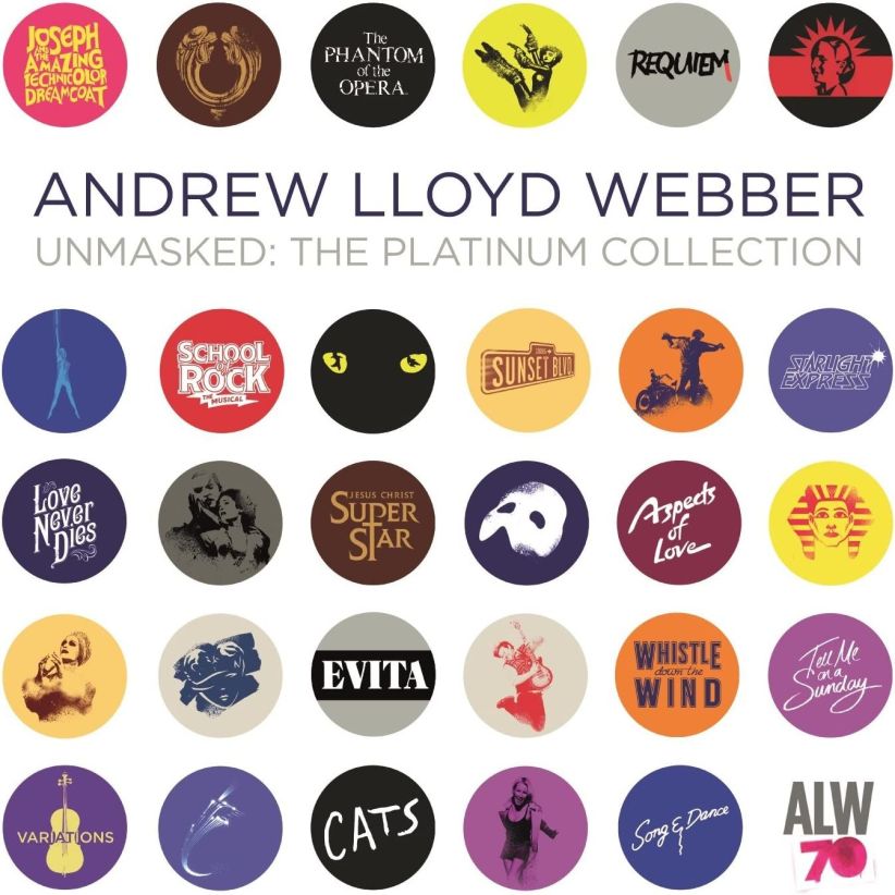 Andrew Lloyd Webber - Unmasked - The Platinum Collection on CD