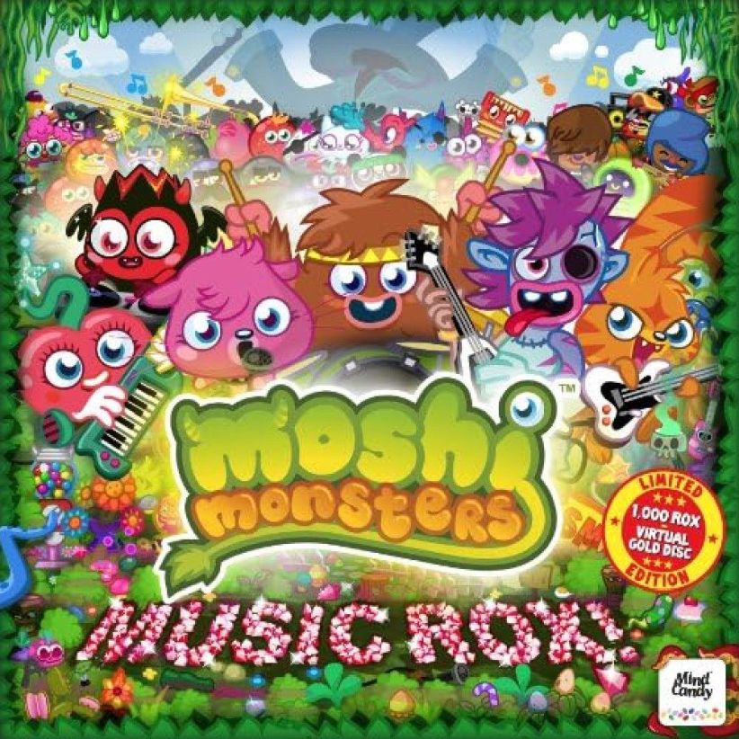 Moshi Monsters - Moshi Monsters - Music Rox! Limited Edition on CD