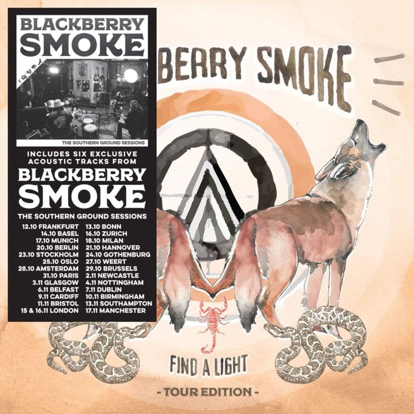 Blackberry Smoke - Find A Light (UK / EUROPEAN TOUR 6 BONUS TRACK - LIMITED EDITION) on CD