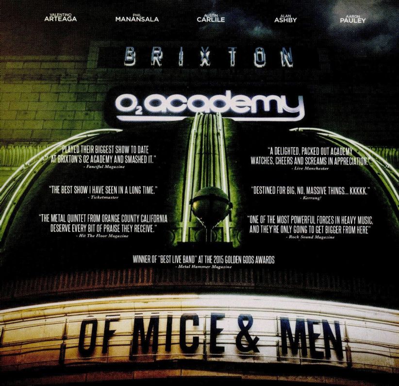 Of Mice & Men - Live at Brixton on CD