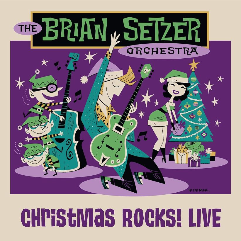 The Brian Setzer Orchestra - Christmas Rocks! LIVE on CD