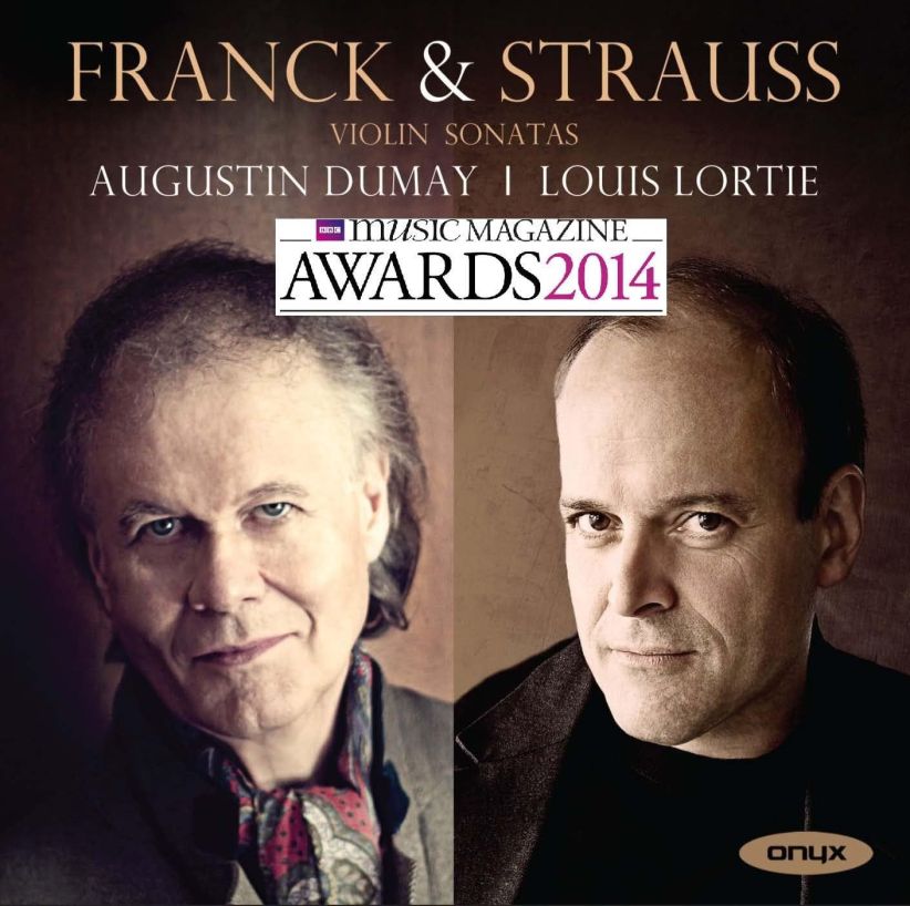 Augustin Dumay - Franck & Strauss: Violin Sonatas on CD