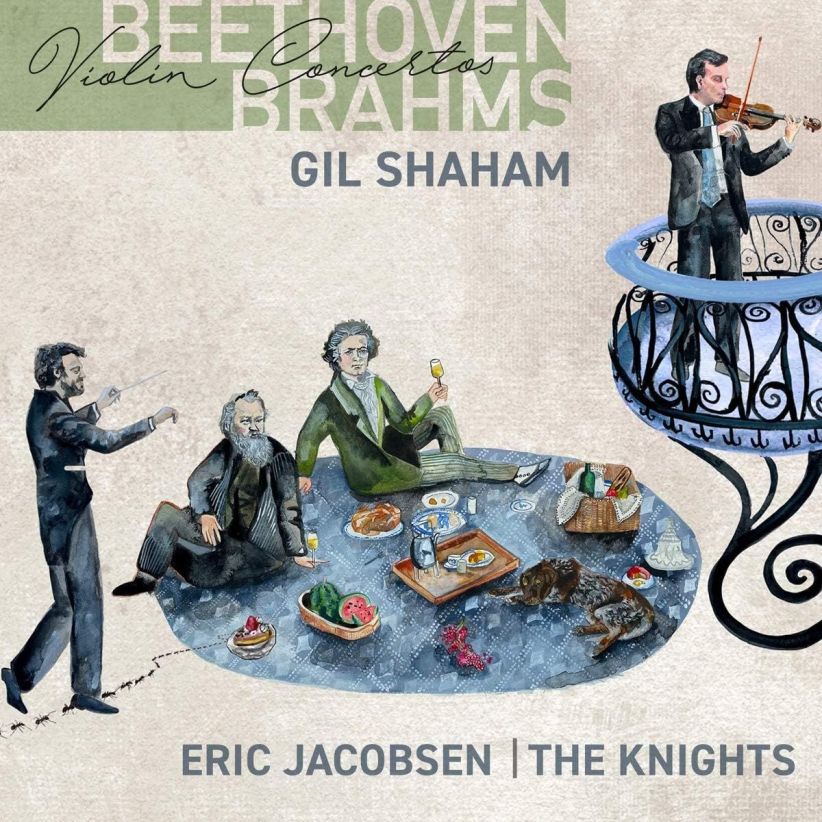 Gil Shaham - Beethoven and Brahms.. on CD
