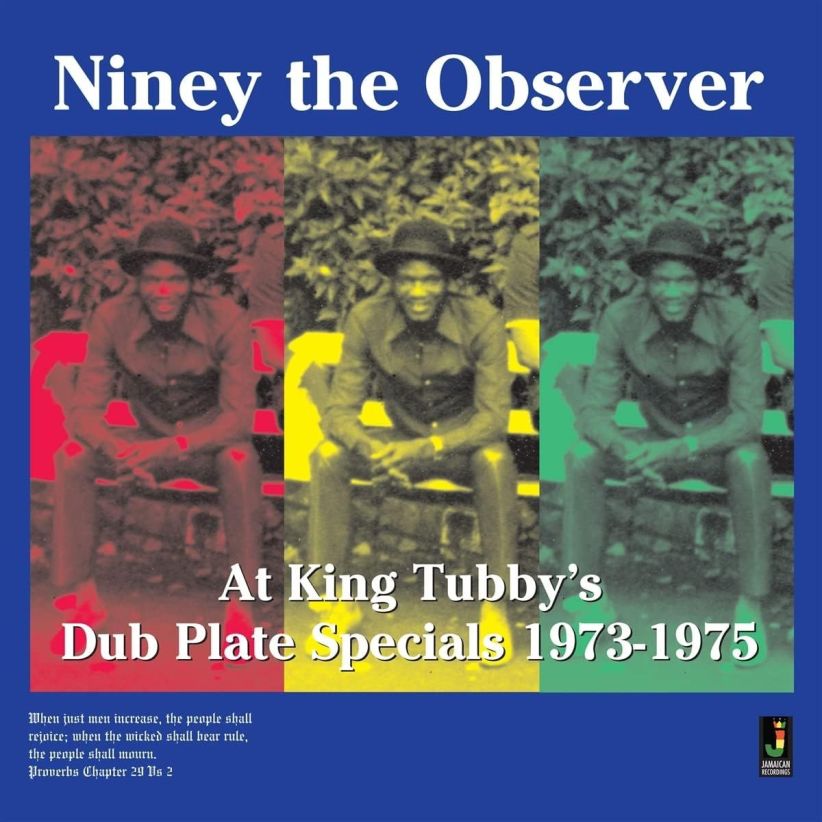 NINEY THE OBSERVER - At King Tubby's Dub Plate Specials 1973-1975 on CD