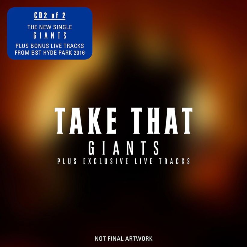 Take That - Giants on CD