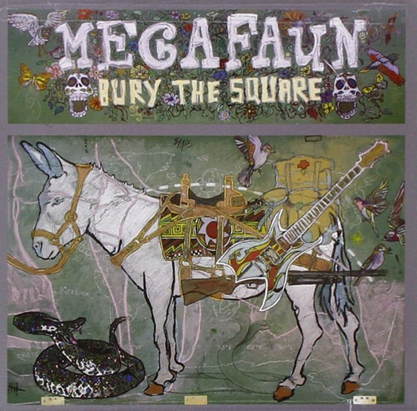 Megafaun - Bury the Square on CD