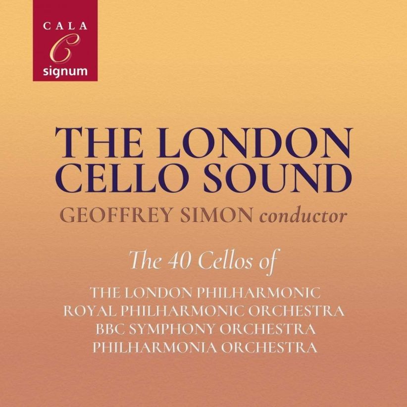 Geoffrey Simon - The London Cello Sound: The 40 Cellos Of... on CD