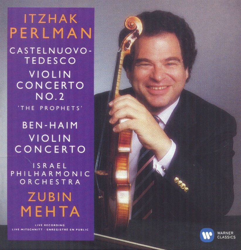 Israel Philharmonic Orchestra / ZuMIP - C-Tedesco/B-Haim: Violin Concertos on CD