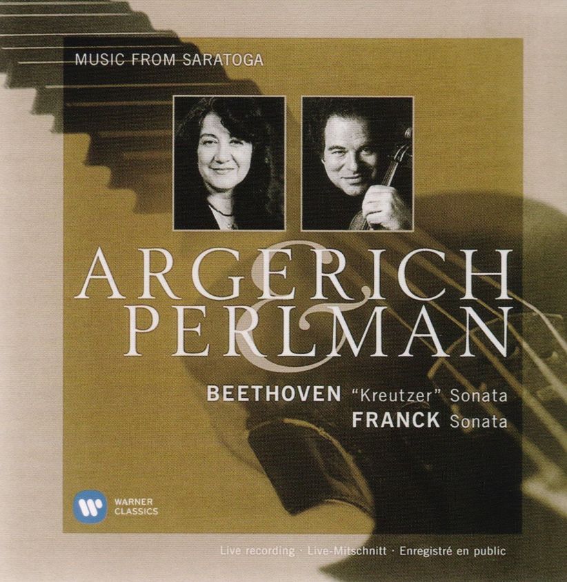 Marta Argerich Itzhak Perlman - Beethoven: 'Kreutzer' Sonata / Franck: Sonata on CD