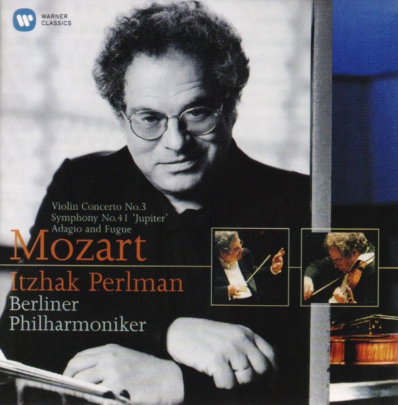 Berliner Philharmoniker Itzhak Perlman - Mozart: Violin Concerto No. 3; Jupiter Symphony on CD