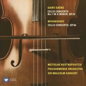 Mstislav Rostropovich - Miaskovsky: Saint-Sans: Cello Concer... 