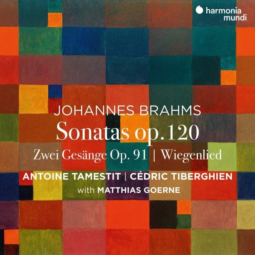 Antoine Tamestit - J Brahms: Sonatas, Op120/Z. Gesange, Op. 91/Wiegenlied on CD