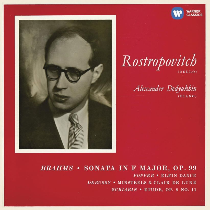 Mstislav Rostropovich - Brahms: Cello Sonata No. 2; Popper, Debussy, Scriabin on CD