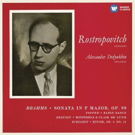Mstislav Rostropovich - Brahms: Cello Sonata No. 2; Popper, ... 