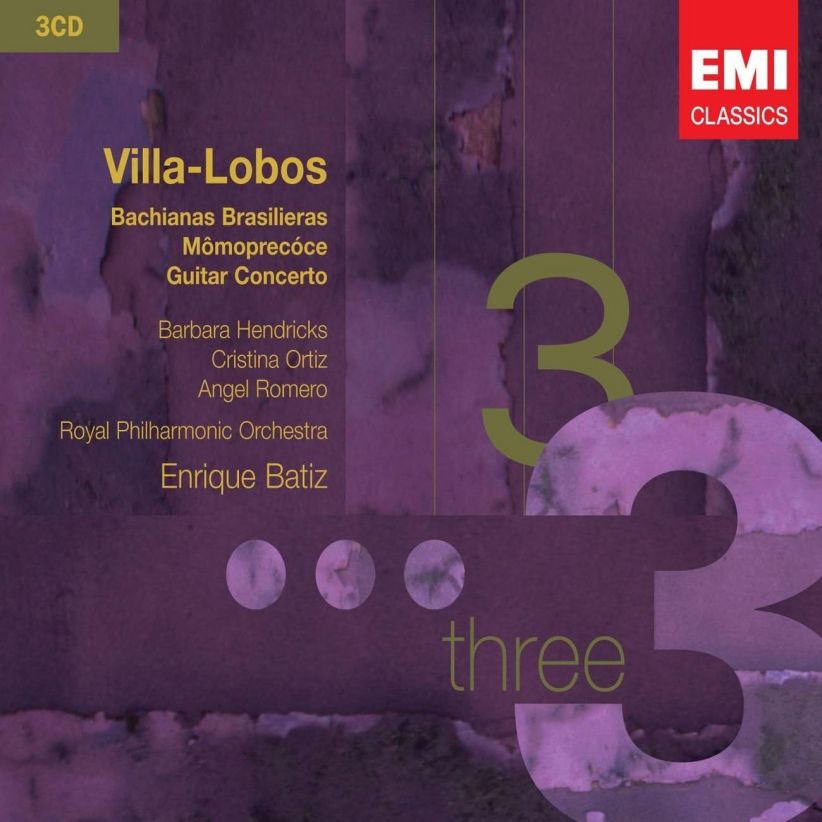 Heitor Villa-Lobos - Bachianas Brasilieras, Momoprecoce, Guitar Concerto on CD