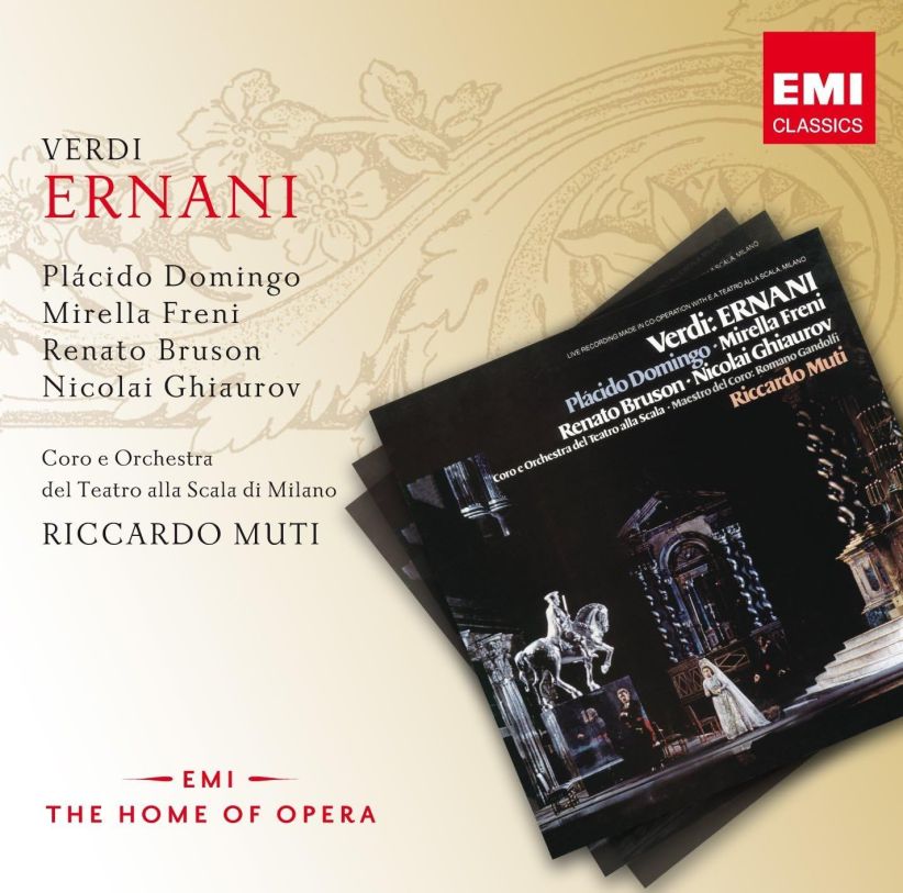 Placido Domingo - Verdi: Ernani on CD