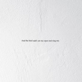 Prairie - And the Bird Said: Cut Me Open and Sing Me... 