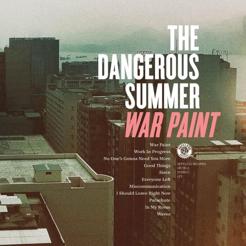 The Dangerous Summer - War Paint on CD