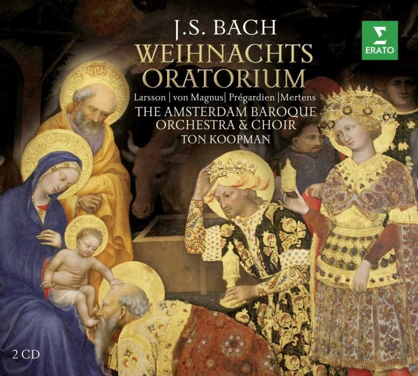 Ton Koopman - Weihnachtsoratorium BWV 248 on CD