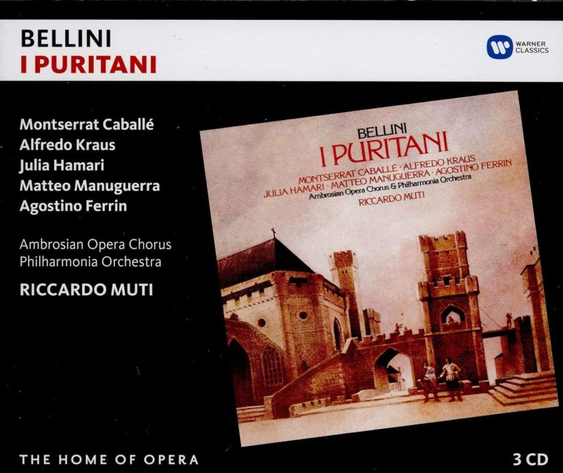 Kraus Muti / Caballe - Bellini: I Puritani on CD