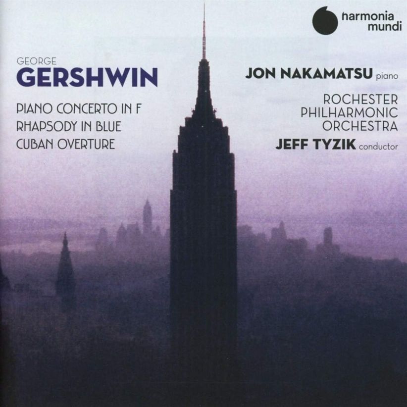 Jon Nakamatsu - Gershwin: Piano Concerto in F, Rhapsody in Blue & Cuban Overture on CD