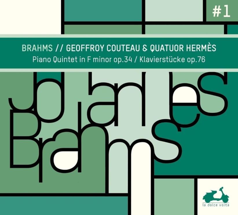 Geoffroy Couteau - Brahms: Piano Quintet F Minor, Op34/Klavierstucke, Op76 on CD
