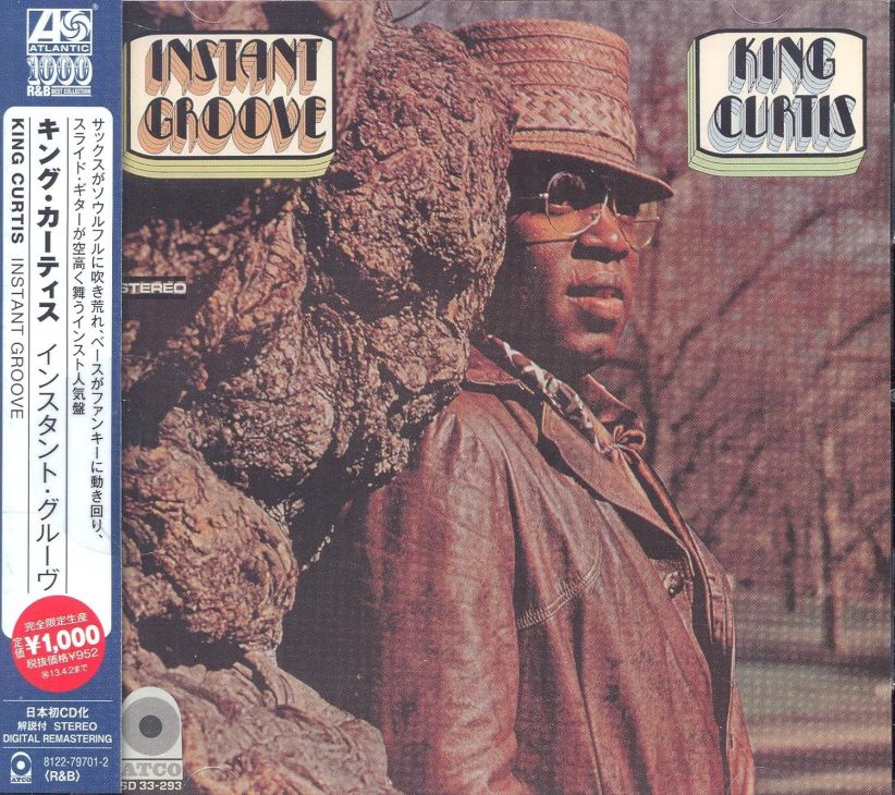 King Curtis - Instant Groove (Japanese Atlantic Soul & R&B Range) on CD