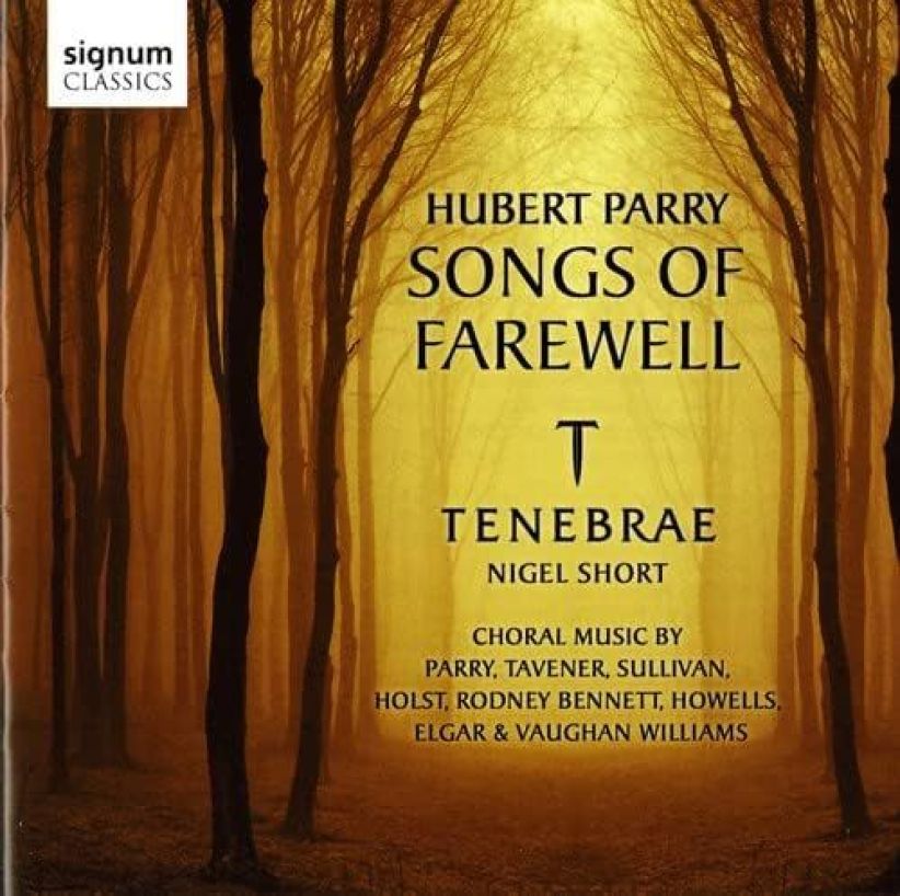 Tenebrae - Hubert Parry: Songs of Farewell on CD