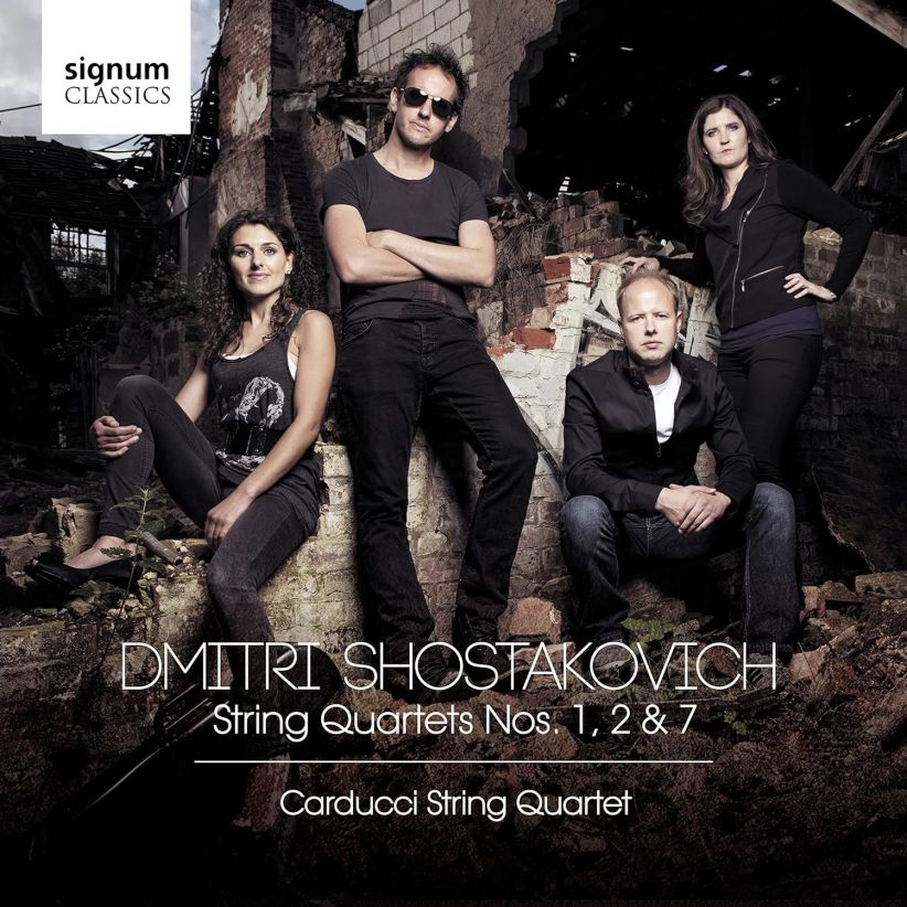 Carducci Quartet - Shostakovich: String Quartets Nos. 1, 2 & 7 on CD
