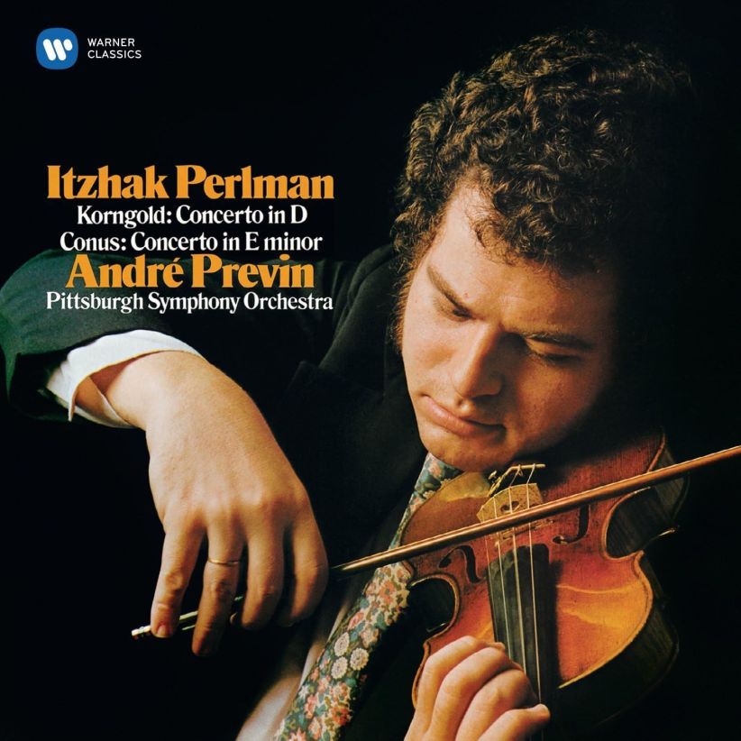 PSO / Andre Previn Itzhak Perlman - Korngold / Conus: Violin Concertos on CD