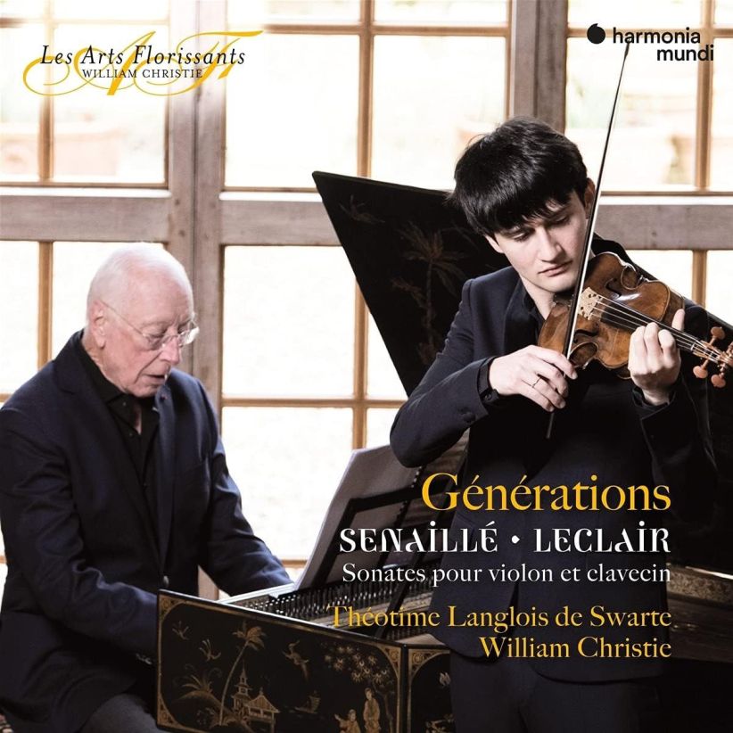 Theotime Langlois De Swarte/William Christie: Generations on CD