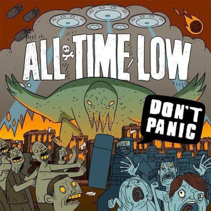 All Time Low - Don't Panic on CD