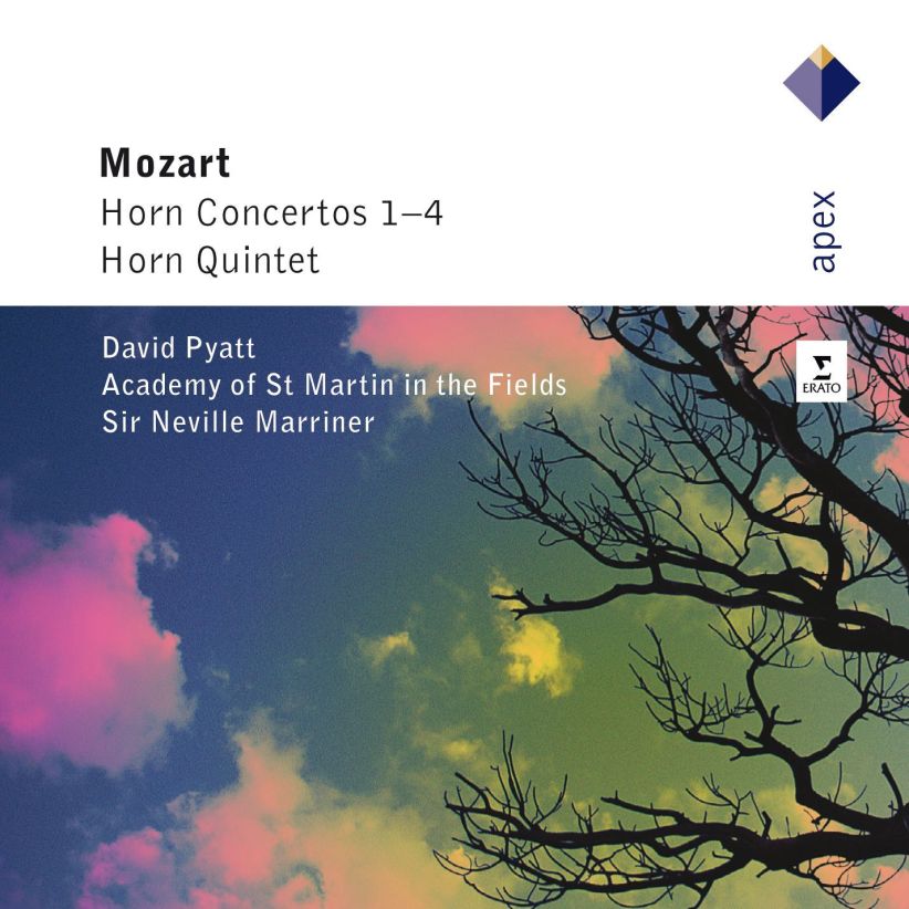 David Pyatt - Mozart : Horn Concertos Nos 1 - 4 & Horn Quintet on CD