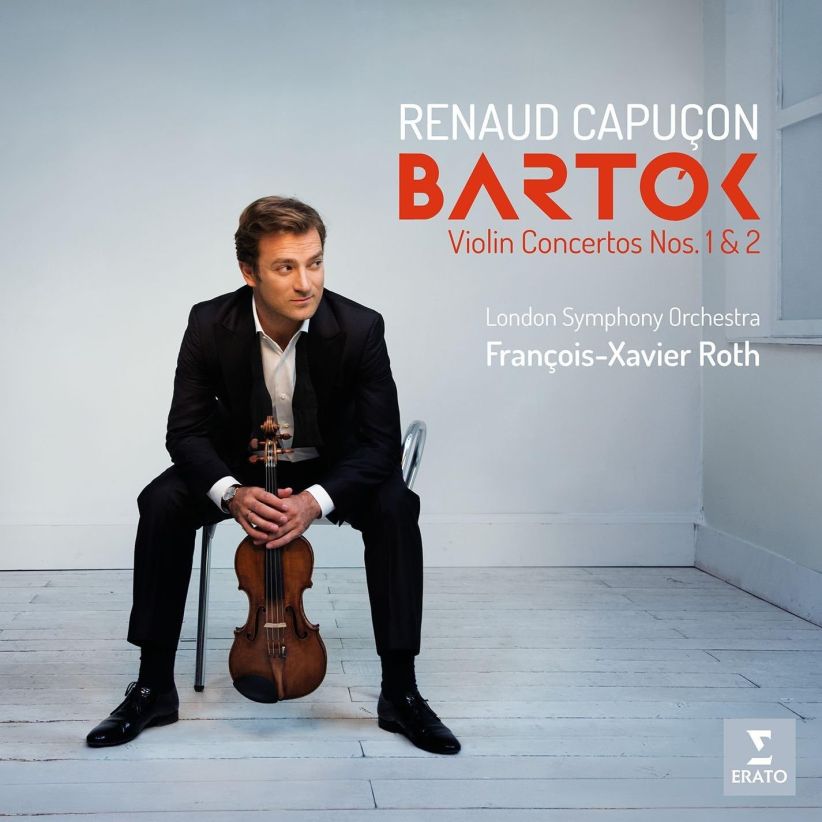 Renaud Capucon - Bartok: Violin Concertos Nos. 1 & 2 on CD
