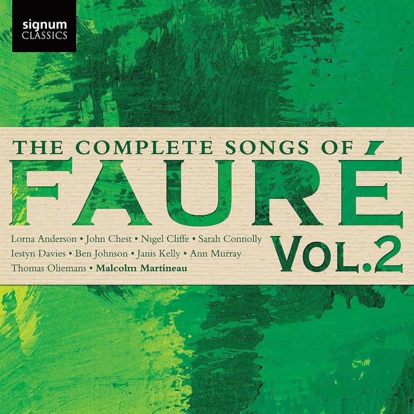 Sarah Connolly - Faure: The Complete Songs of Faure Volume 2 on CD