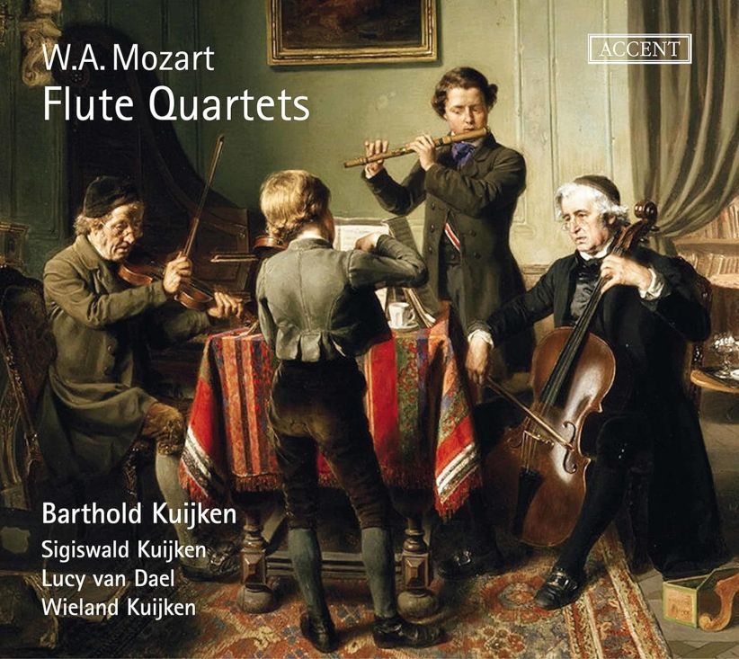 Sigiswald Kuijken Barthold - Wolfgang Amadeus Mozart - Flotenquartette on CD