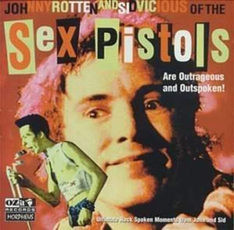 sex pistols - outrageous+outs...poken on CD