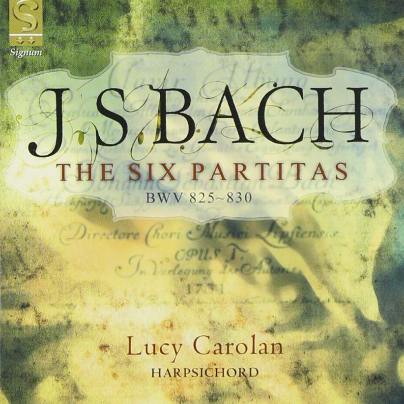 Johann Sebastian Bach - Bach: The Six Partitas, BWV 825-830 /Carolan on CD
