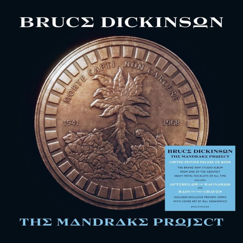 Bruce Dickinson - The Mandrake Project (Deluxe CD In Oversized Bookpack With Comic) on CD