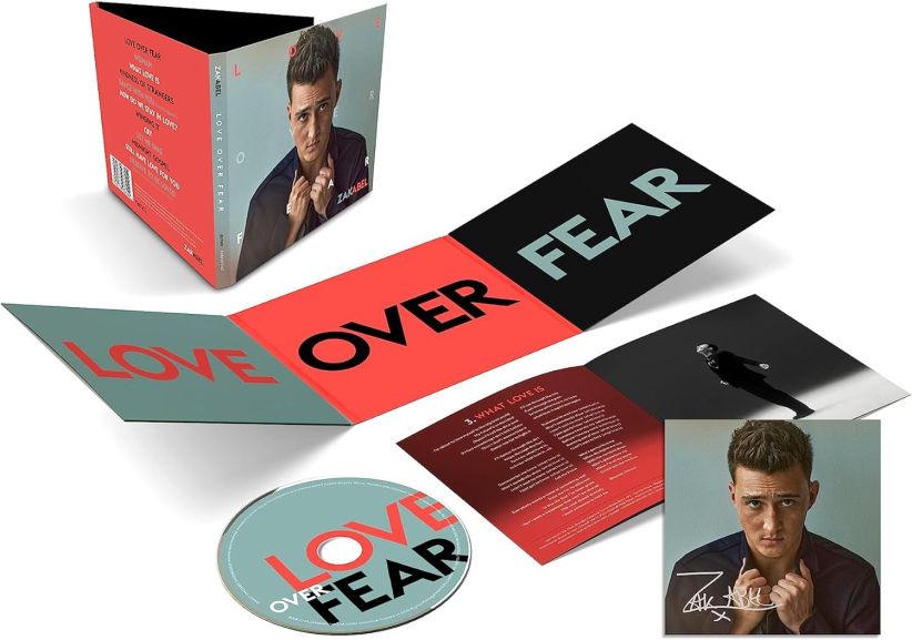 Zak Abel - Love Over Fear (Includes Signed Insert) on CD