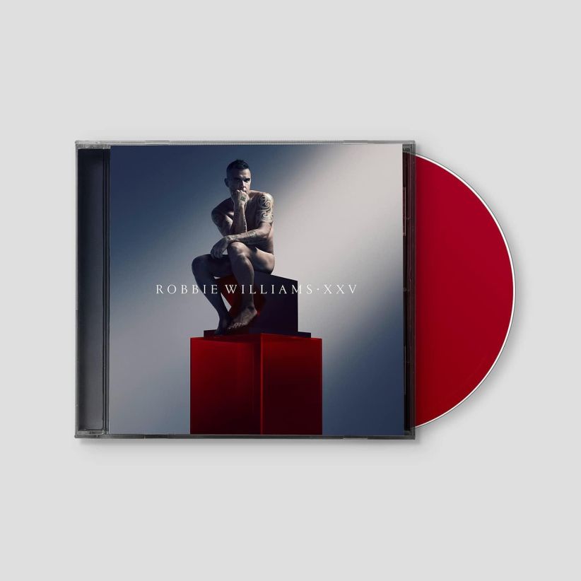 Robbie Williams - XXV (Alternate cover #3 - Red) on CD