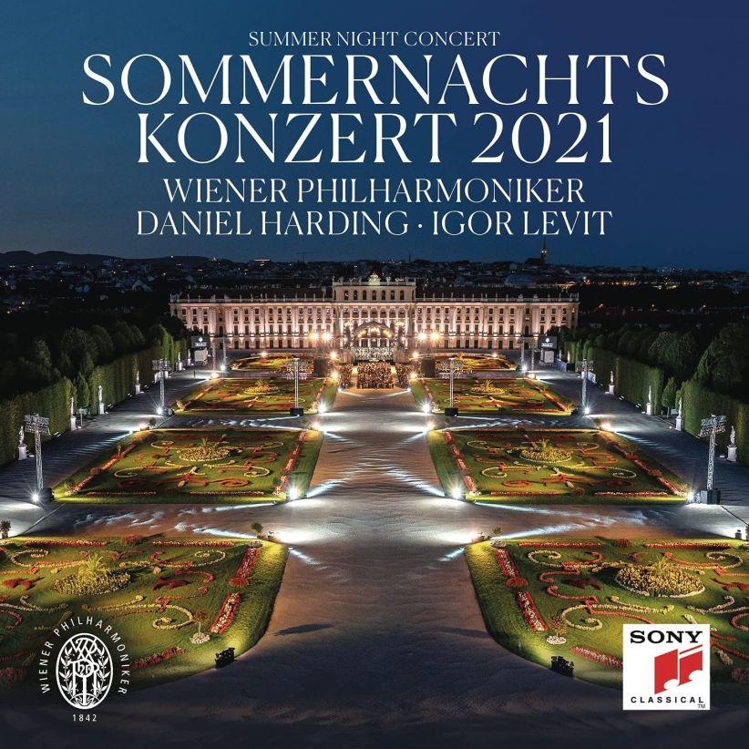 Daniel & Wiener Philharmoniker Harding - Sommernachtskonzert 2021 / Summer Night Concert 2021 on CD