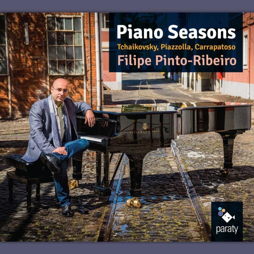 Filipe Ribeiro-Pinto - Piano Season: Tchaikovsky, Piazzolla, Carrapatoso on CD