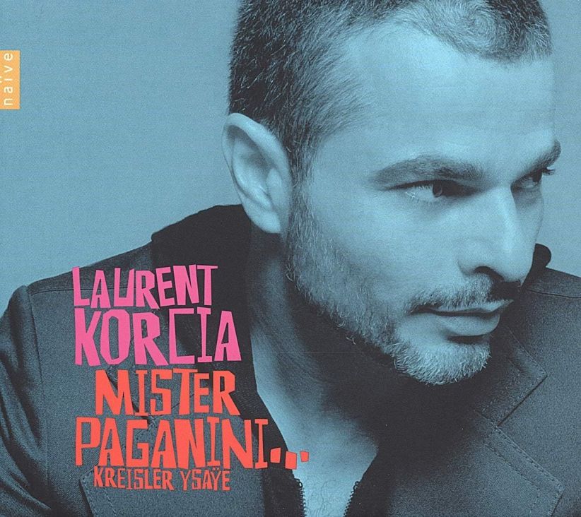 Laurent Korcia - Mister Paganini on CD