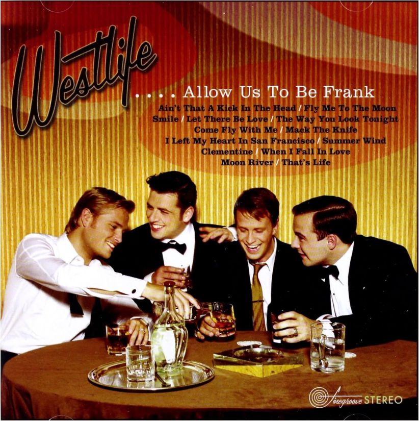 Westlife - Allow Us To Be Frank on CD