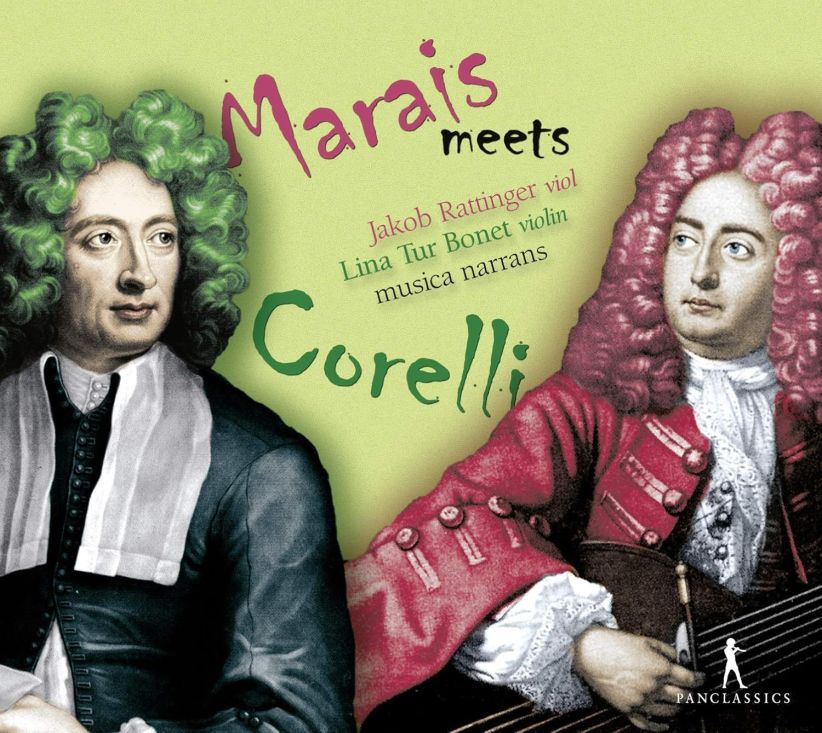 Jakob Rattinger - Marais meets Corelli on CD
