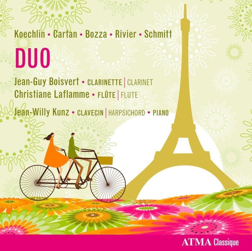 Duo - Charles Koechlin Florent Schmitt Jean Rivier Jean Cartan on CD